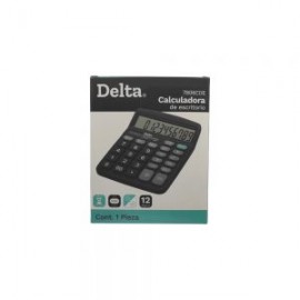 CALCULADORA BARRILITO DELTA 7806CDE 12 DIGITOS