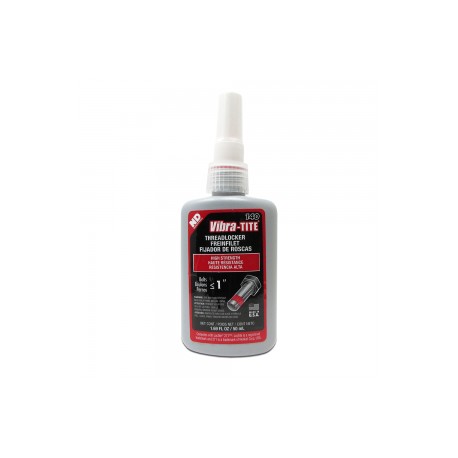 FIJADOR DE CUERDAS THREADLOCKER 1" DE ALTA RESISTENCIA VIBRATITE 140 ROJO 50 MILILITROS