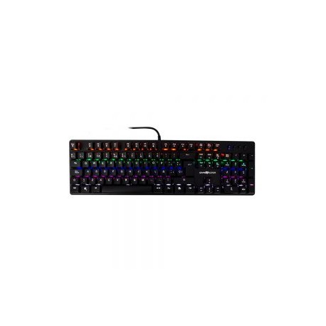 TECLADO MECANICO VORAGO KBG400-BL USB AZUL GAME FACTOR