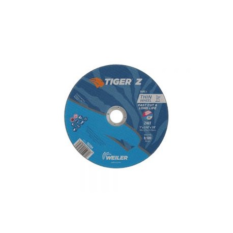 DISCO DE CORTE WEILER TIGER Z 56284 TIPO 1 A60T 7”X .045”X7/8”