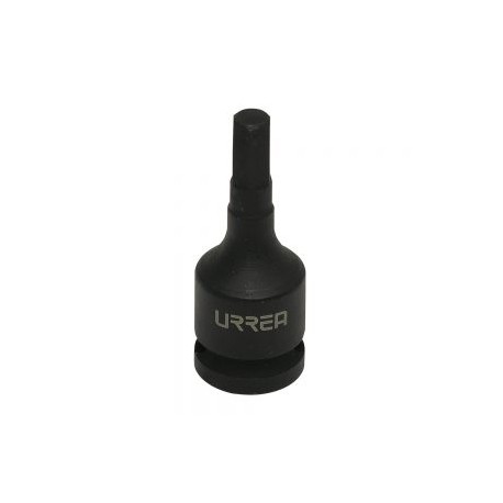 DADO DE IMPACTO URREA 7290-1/4 CON PUNTA HEXAGONAL EN PULGADAS CUADRO DE 3/ 8” 1/4”