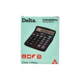 CALCULADORA DE ESCRITORIO BARRILITO DELTA 7807CDE 12 DIGITOS