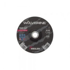 DISCO DE CORTE WEILER WOLVERINE 56383W TIPO 27 A24R 7/8”X7”X3/32”