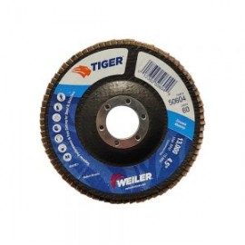 DISCO LAMINADO WEILER TIGER 50604M GRANO 60 TIPO 29 4-1/2” X 7/8”