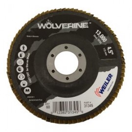 DISCO LAMINADO WEILER 31345M GRANO 60 TIPO 29 4-1/2” X 7/8”